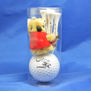 Golf Ball, 4Tees, Koala Keyring Gift Set